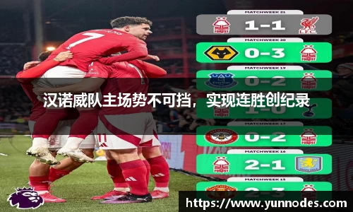 汉诺威队主场势不可挡，实现连胜创纪录